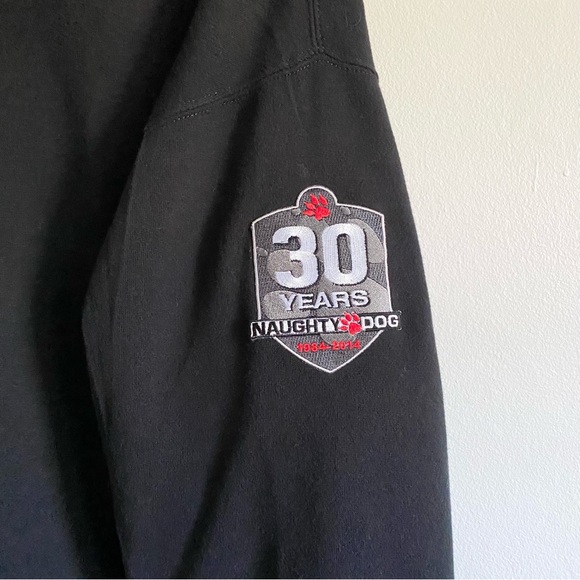 Men's Naughty Dog 30 Years Anniversary Zip Up Hoodie - Picture 5 of 6